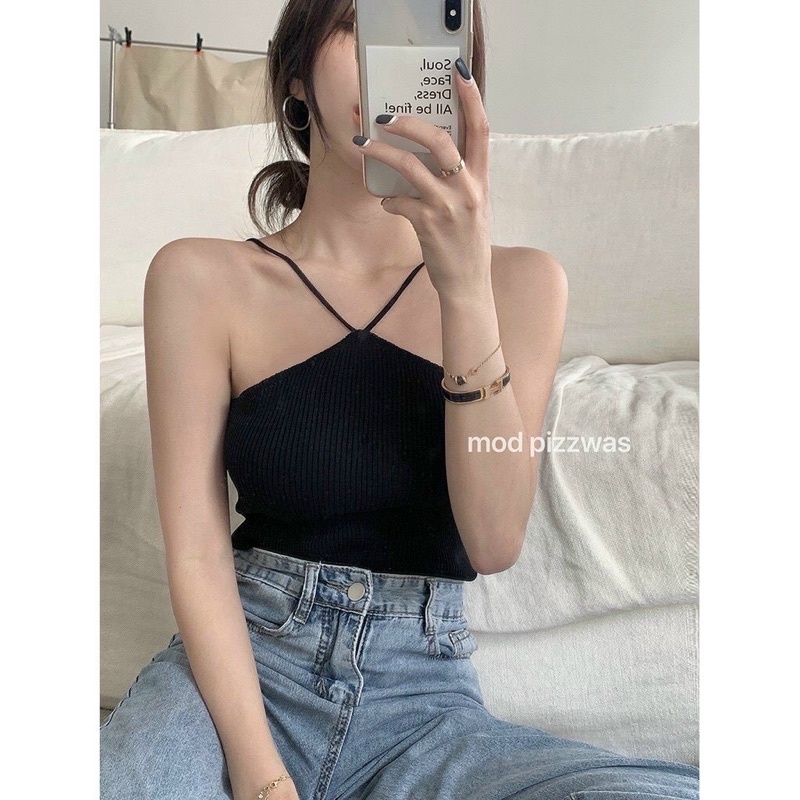 Áo Yếm Phối Dây Chéo Cá Tính A69