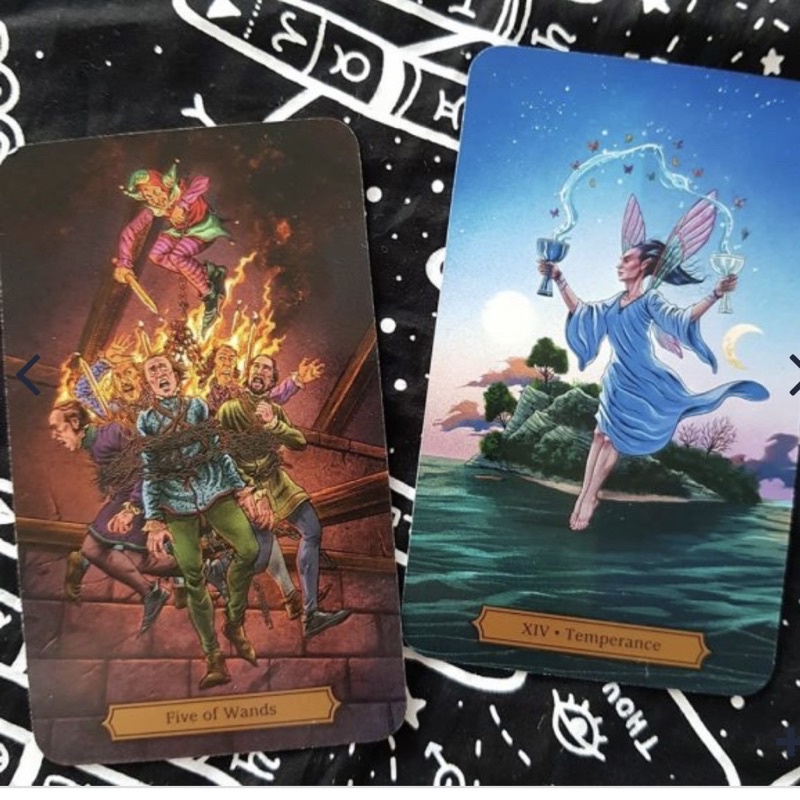 Bài Edgar Allan Poe Tarot, Tác giả Rose Wright, Eugene Smith