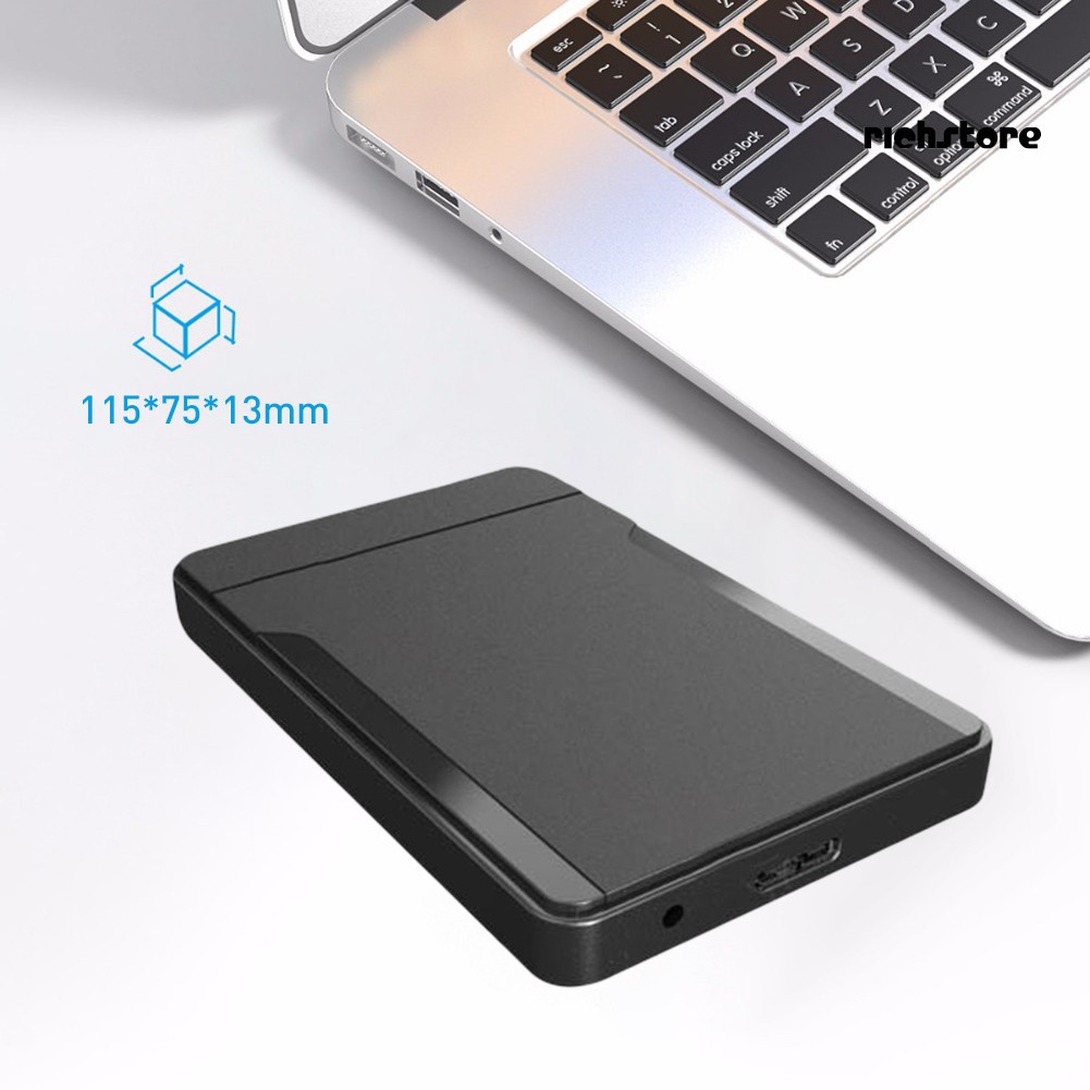 Hộp Đựng Ổ Cứng Di Động Hdd Usb3.0 / 2.0 2.5inch Sata Ssd