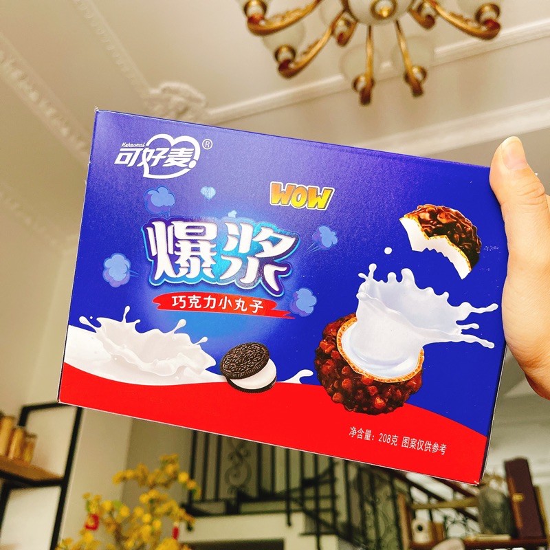 [Mã 267FMCGSALE giảm 8% đơn 500K] BÁNH OREO CHOCOLATE NHÂN SỮA GIÒN TAN 3 LỚP | BigBuy360 - bigbuy360.vn