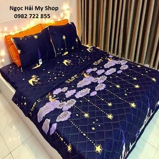 Bộ drap giường cotton poly (chọn mẫu)