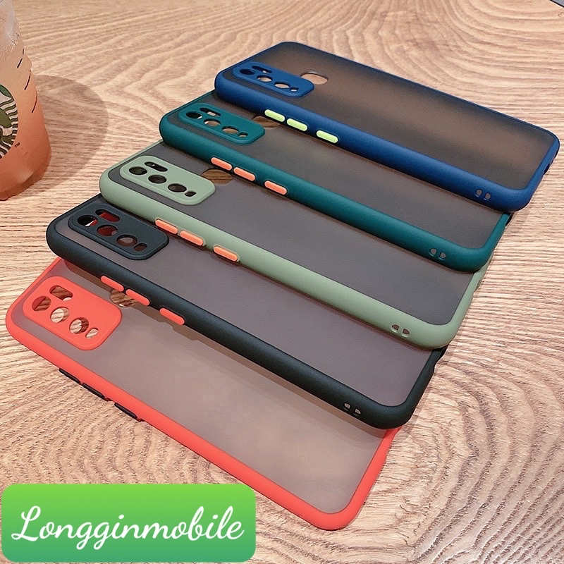 Ốp lưng nhám VIVO chống sốc bảo vệ camera