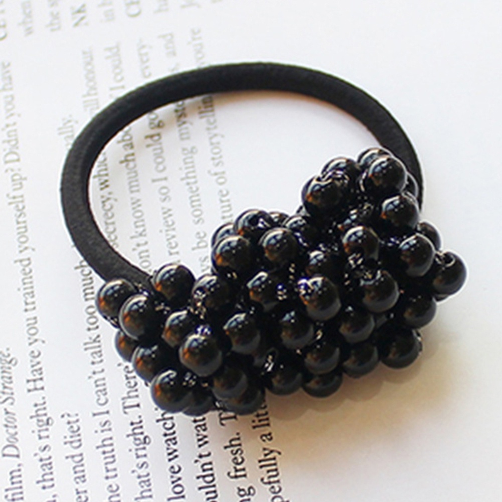 Dây buộc tóc phối ngọc trai nhân tạo thời trang cho nữ