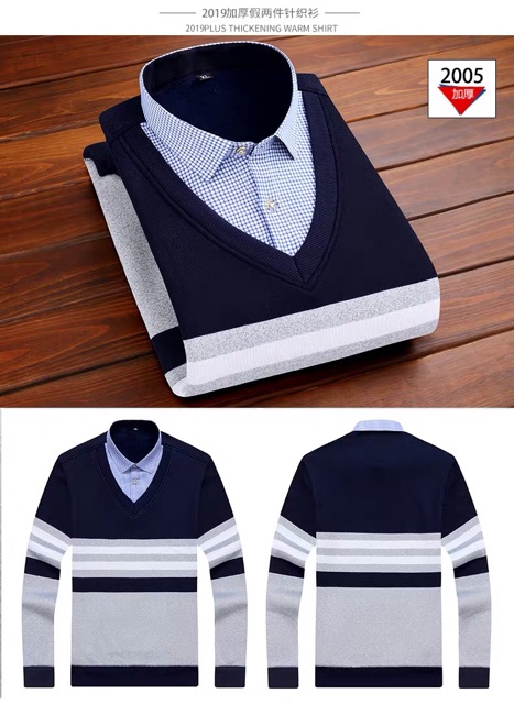 Áo sơ mi lót lông nam mã A2001-2010 hàng QCCC | BigBuy360 - bigbuy360.vn