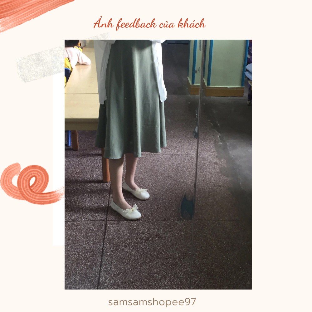 (VIDEO TỰ QUAY) Giày búp bê nữ ulzzang đẹp thời trang mũi tròn đế bệt da mềm (Kèm Ảnh Thật) | BigBuy360 - bigbuy360.vn