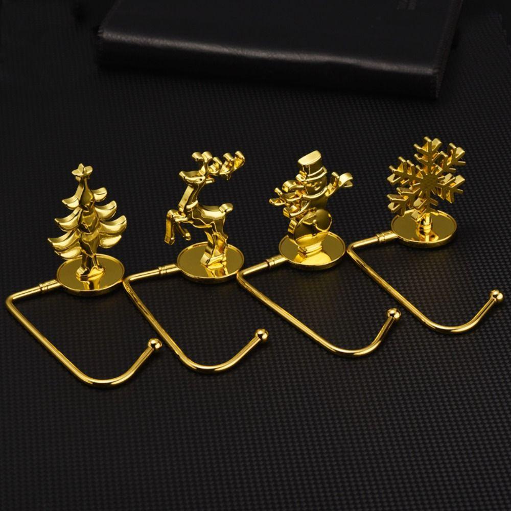 KUNHEV Móc Treo Vớ Giáng Sinh Trang Trí Bàn Sắp Xếp Gọn Gàng