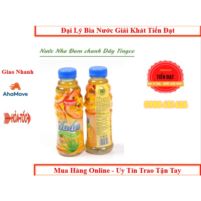 1 Chai Nước  Yến Nha Đam TingCo chai nhựa 500ML