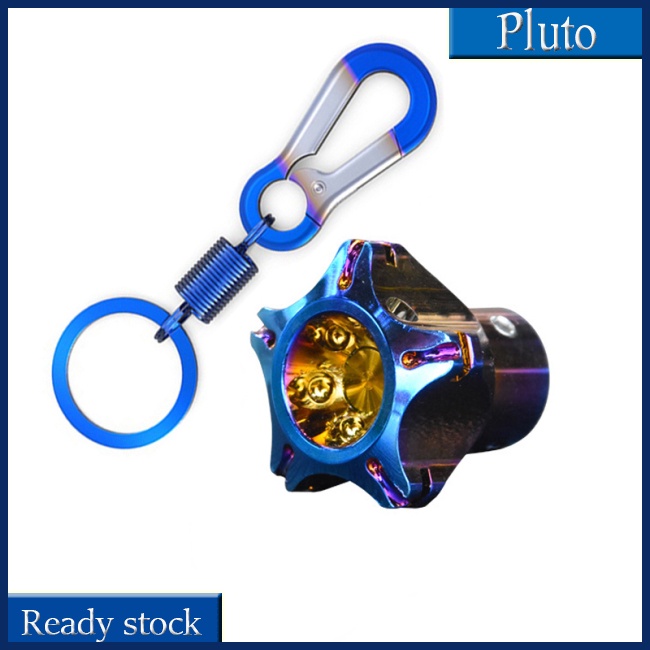 Mới Bộ Phụ Kiện Chìa Khóa + Đầu Chìa Khóa Bằng Titan Cnc