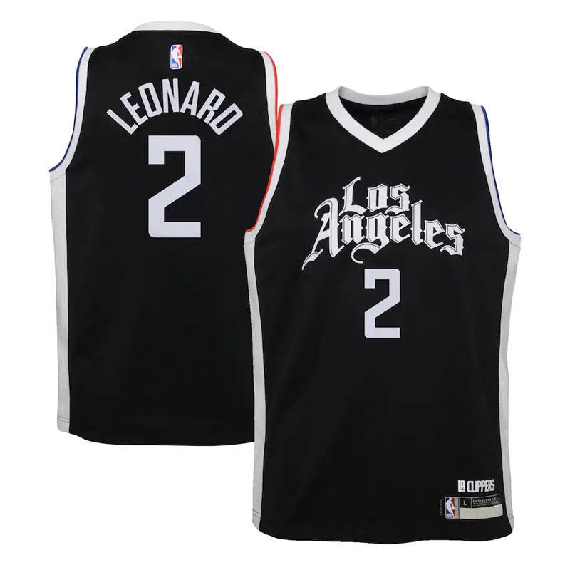 Áo Bóng Rổ Jersey NBA Jersey Los Angeles Clippers Leonard Phiên Bản Kỷ Niệm Thể Thao Plus Size 2022
