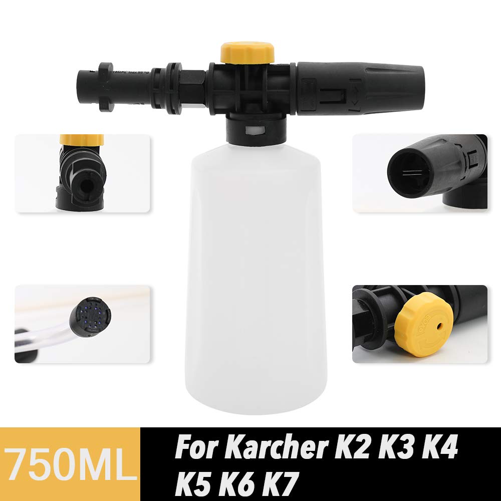 Bình Xịt Bọt Tuyết 750ml Cho Súng Phun Rửa Xe Hơi Karcher K2-K7