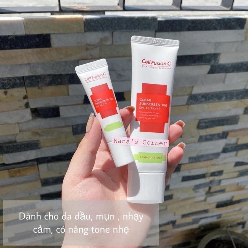 Kem Chống Nắng Cell Fusion C