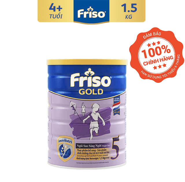 Sữa bột FRISO GOLD 5 1500G