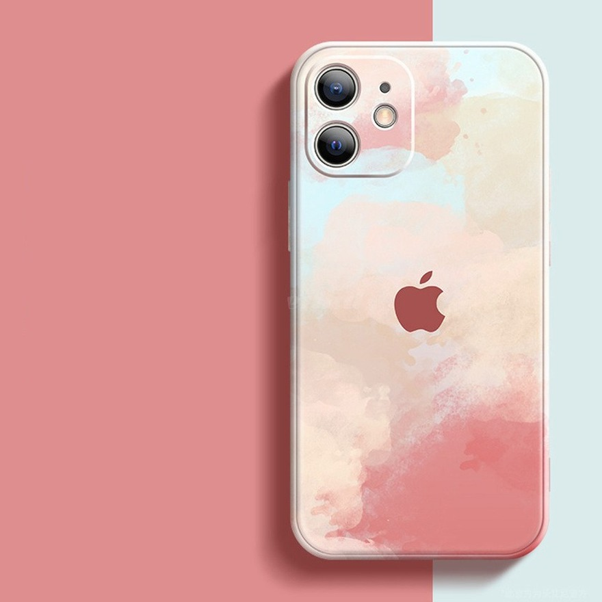 Ốp Lưng Silicone Mềm Chống Nước In Hình Ống Kính Camera Thời Trang Cho Iphone 12 11 Pro Max Se 2020