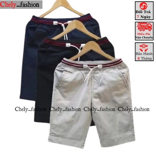 Quần short - Quần short chun kaki - mềm mịn, dầy dặn, mặc cực kỳ thoải mái, thoáng mát, mặc là thích ngay Chely_fashion