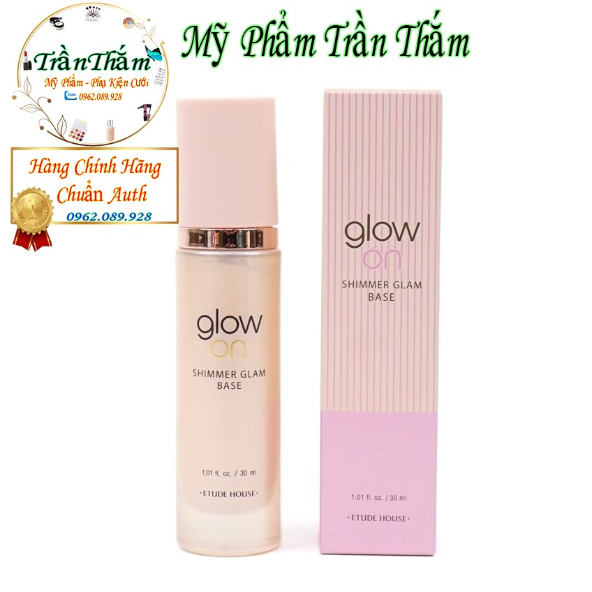 Kem Lót Bắt Sáng Nâng Tone Da Etude House Glow On Shimmer Glam Base