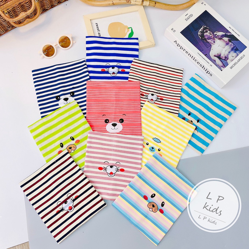 Khăn ống zip cotton len co giãn 4 chiều tốt cần thiết cho bé
