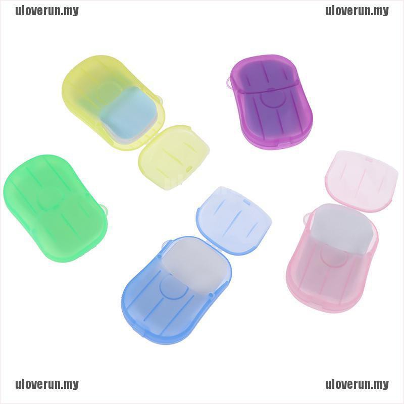 Hộp 20 Xà Phòng Giấy Mini Tiện Dụng | BigBuy360 - bigbuy360.vn