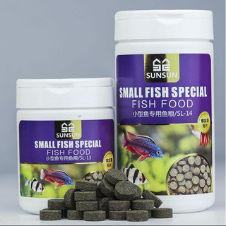 Thức ăn cho tất cả cá nhỏ tảo xoắn