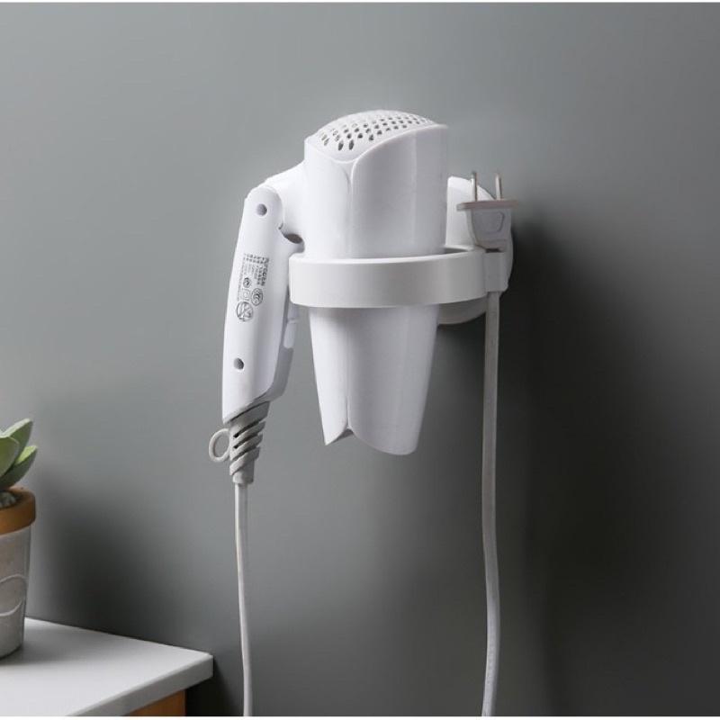 PVN31293 Móc treo máy sấy tóc đa năng dán tường siêu chắc, tiện lợi