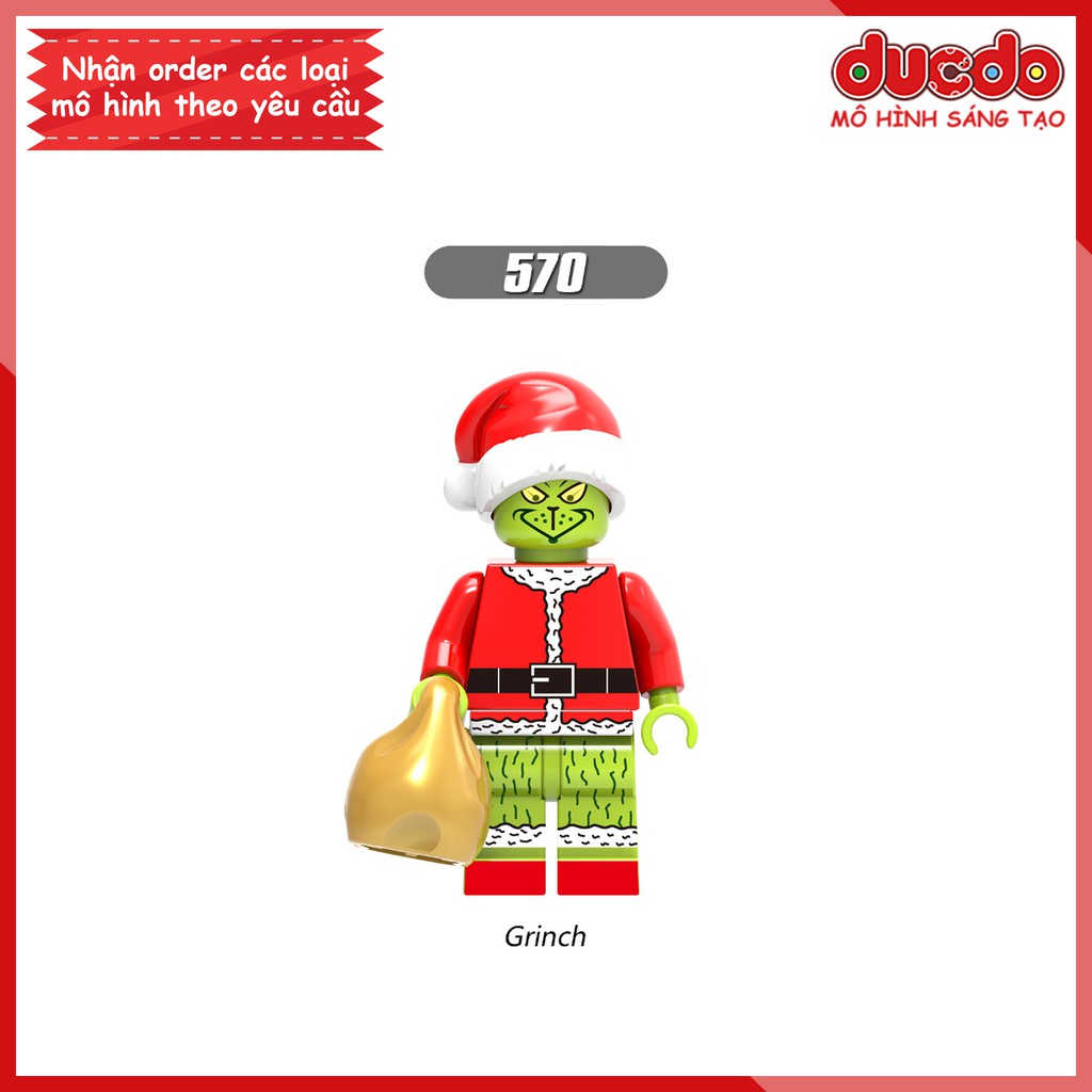 Minifigures các nhân vật hóa trang Noel tuyệt đẹp - Đồ chơi Lắp ghép Xếp hình Mini Mô hình XINH 0154