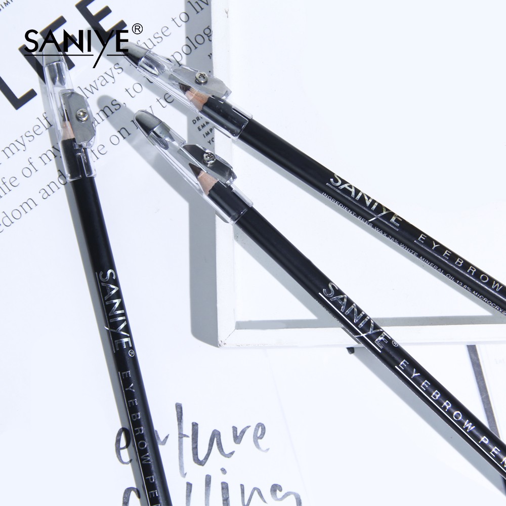 Bút Chì Kẻ Mày SANIYE P1502 1g Chống Thấm Nước 3 Màu