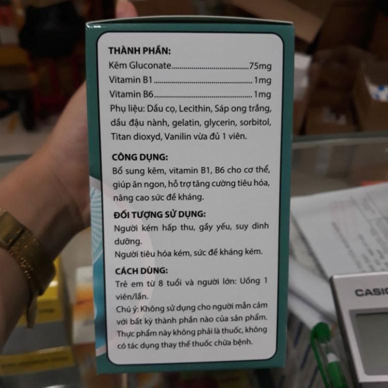 ZINC PLUS hộp 100 viên giúp bổ sung kẽm cho cơ thể