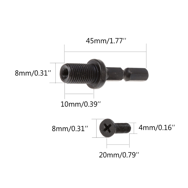 youyo*Đầu Kẹp Mũi Khoan 1 / 4 "6Mm