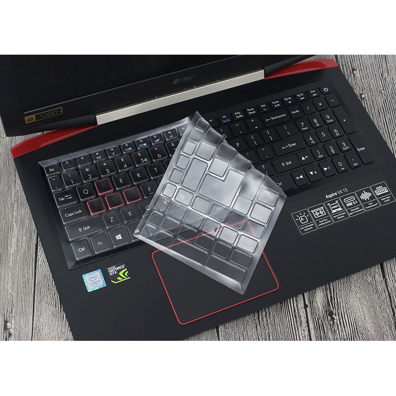 Miếng Phủ Bảo Vệ Bàn Phím Acer Nitro 5 AN515-51 VX5-591G 2018 Nhựa TPU Cao Cấp