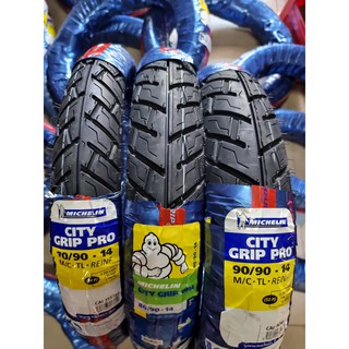 Vỏ Michelin City Grip Pro chính hãng (vỏ không ruột) 70/80/90-14