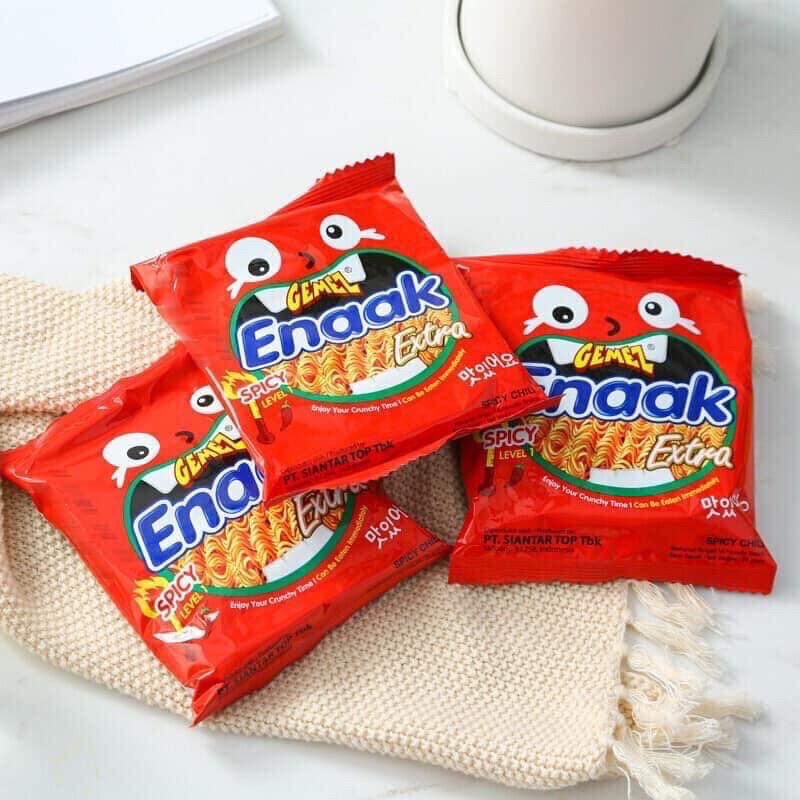 Mì ăn liền Enaak 24gói/thùng (30g/gói) màu đỏ