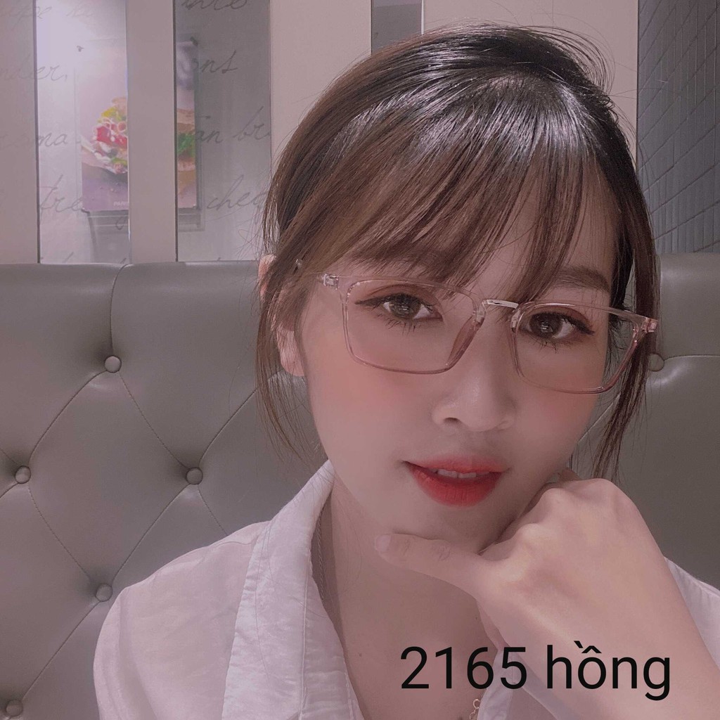 Gọng Kính Cận Nam Nữ G STORE Dáng Vuông Thời Trang Chất Liệu Nhựa Dẻo   2165 | BigBuy360 - bigbuy360.vn