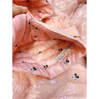 Áo phao Mickey hồng Zara