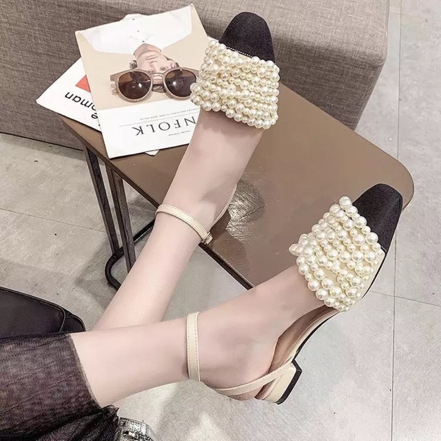 Dép búp bê ngọc