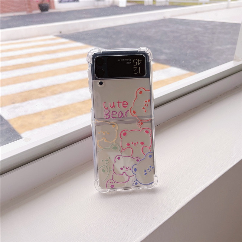 Ốp dẻo chống sốc Samsung Galaxy Z Flip5 5G / Z Flip 5 / Z Flip4 5G / Z Flip 4 / Z Flip3 5G / Z Flip 3 -mã ZF400