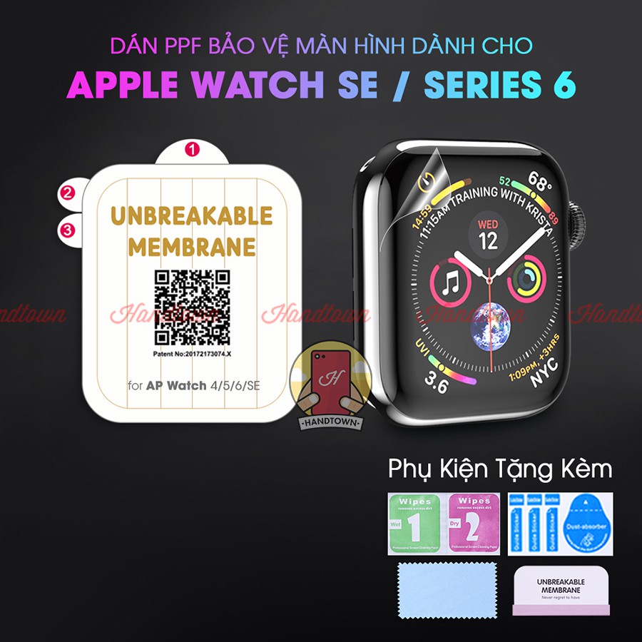 Miếng Dán Màn Hình Mặt Trước PPF Dành Cho Apple Watch SE / Watch Series 6