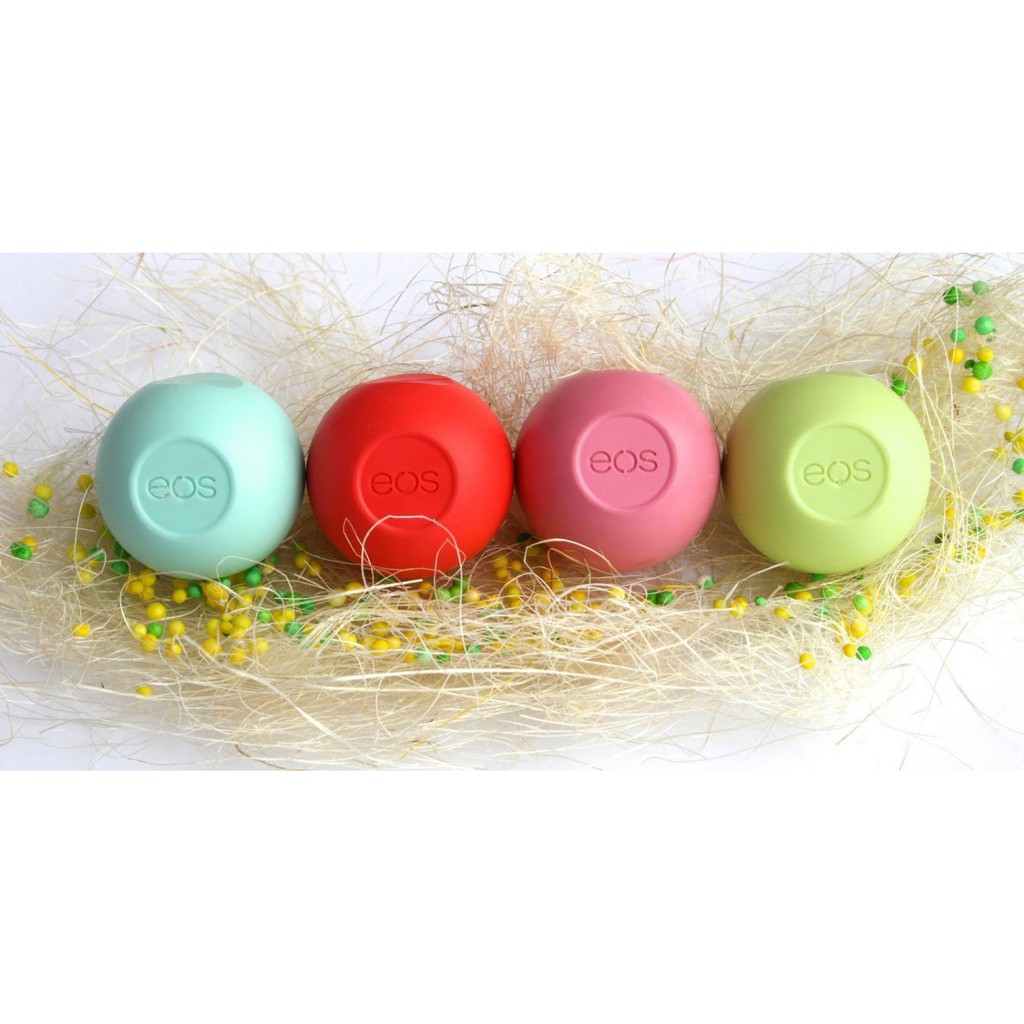 Son dưỡng hình quả trứng EOS - 7g - Nguyên hộp - Nhiều mùi hương thơm gây nghiện