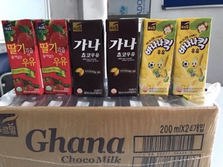 Sữa tươi Hàn quốc 200 ml