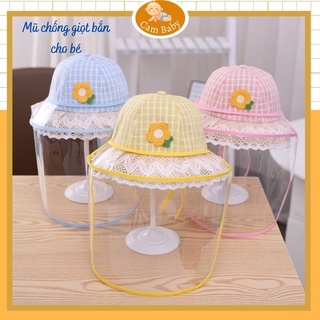 Mũ Chống Giọt Bắn Chống Dịch Cho Bé Từ 6 tháng-3 tuổi