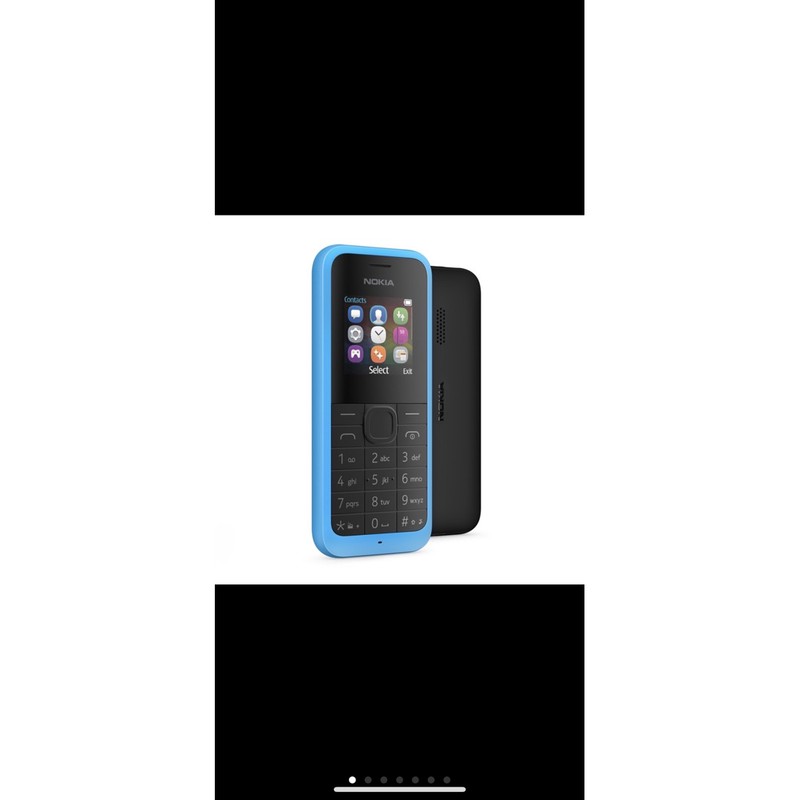 Điện thoại Nokia 105 siêu rẻ - 1 Sim và 2 Sim - Pinđủ -  sac Hàng công ty ( cam kết máy zin)