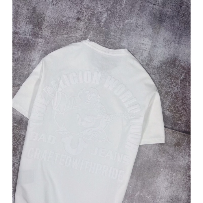 Áo phông nam MIGHTY cổ tròn cotton cao cấp AXK195