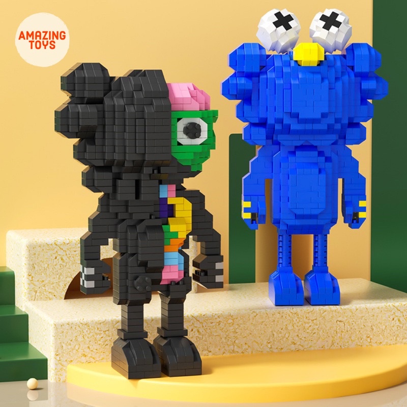 Mô hình lắp ráp Kaws Moc Model - Lego Kaws Moc Model