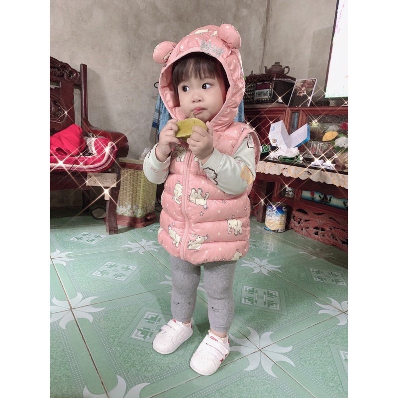 Quần tất xù hình mèo cho bé gái (7-16kg)