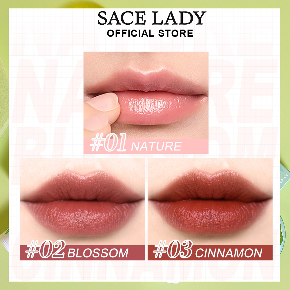 Son dưỡng môi Sace LADY dưỡng ẩm giảm nếp nhăn hiệu quả 5.8g/0.21Oz