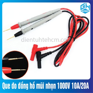 Que đo đồng hồ mũi nhọn 1000v 20a , 1000v 10a loại tốt