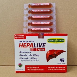 Hepalive Giải Độc Rượu - Bảo Vệ Gan, bổ gan mát gan, giải độc, tăng cường chức năng gan, gan nhiễm mỡ, mẩn ngứa, maỳday