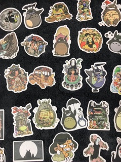 STICKER/ HÌNH DÁN: GHIBLI STUDIO (27) - SET 15 CHIẾC