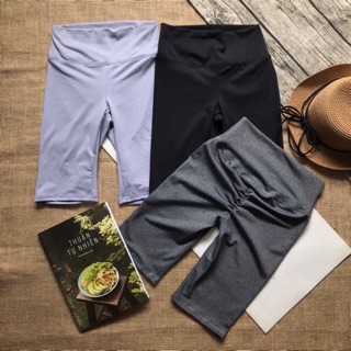 Quần Biker Short Nhún Mông