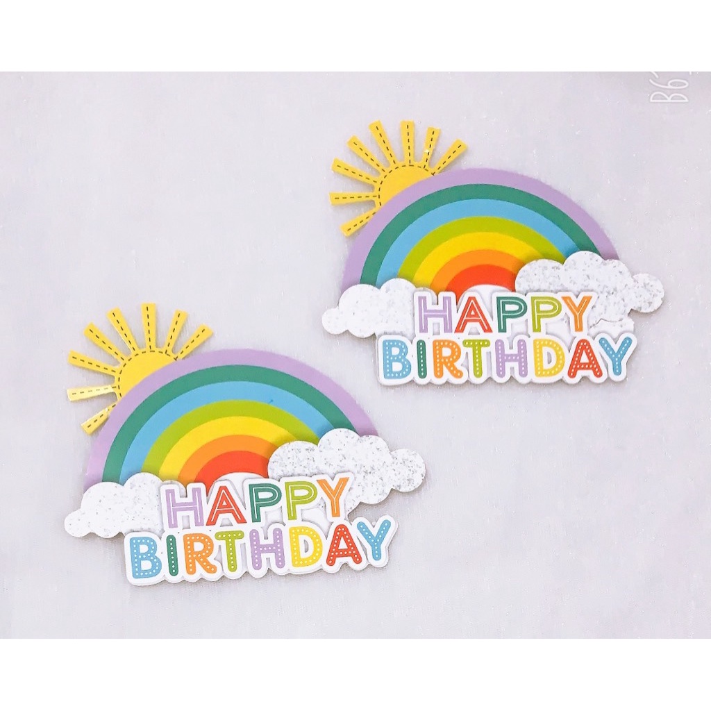 5 set combo 4 cầu vồng mặt trời HPBD (giấy)-Q6250