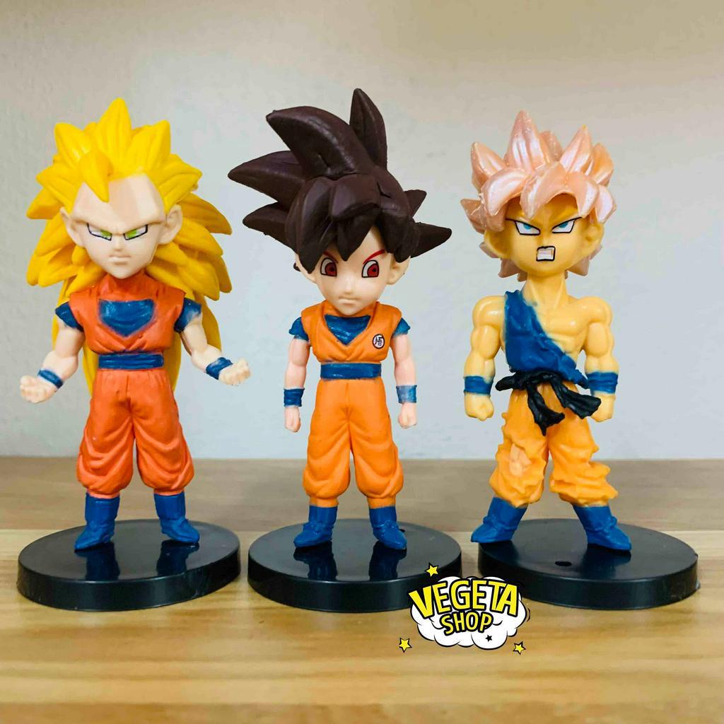 Mô hình Dragon Ball Super WCF - Buu Beerus Whis Frieza Vegeta Goku God Blue Pilaf Mai Shu Ma bư mập gầy Fide - Cao 4~9cm