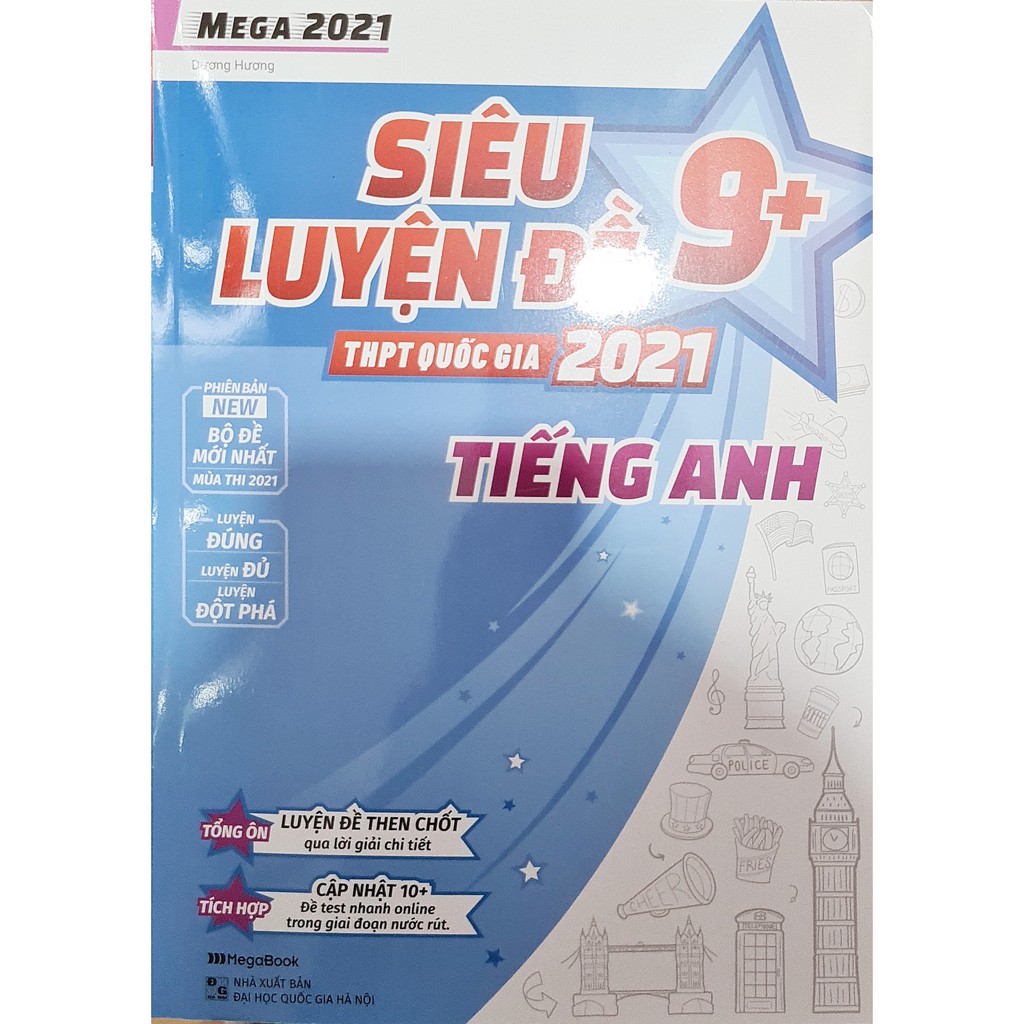 Sách-Sách Siêu Luyện Đề 9+ thpt quốc gia 2021 Tiếng Anh